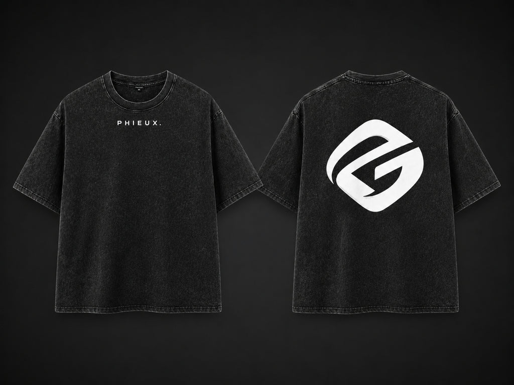 PHIEUX Oversized Cotton T-Shirt