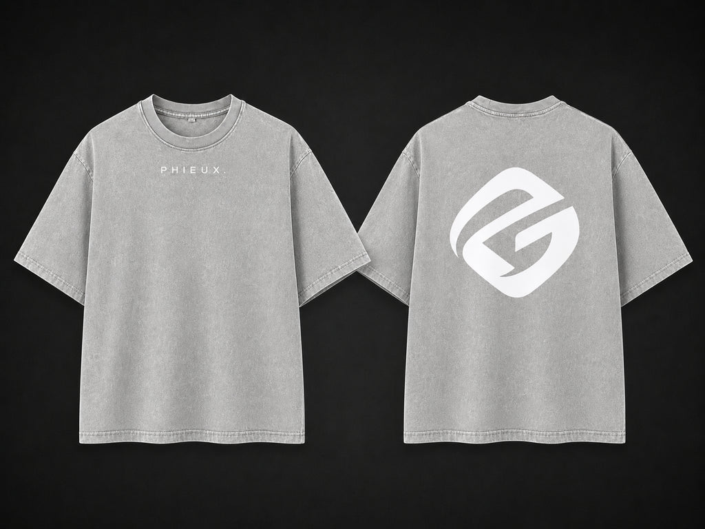 PHIEUX Oversized Cotton T-Shirt
