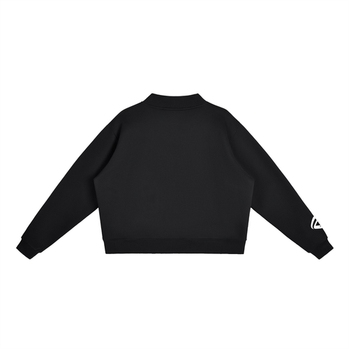 PHIEUX Fleece Mock-Neck Sweatshirt