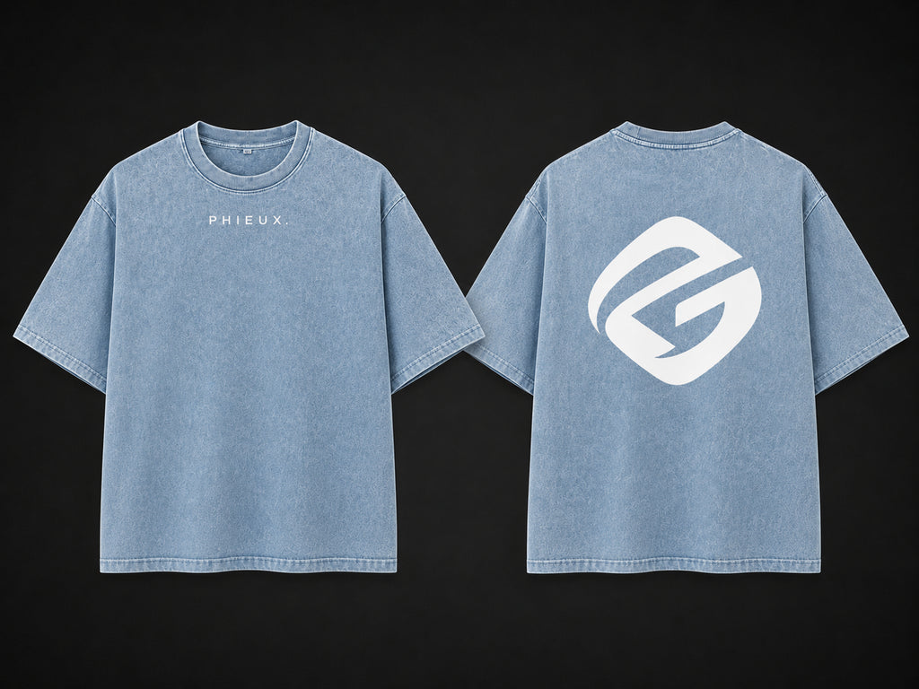 PHIEUX Oversized Cotton T-Shirt