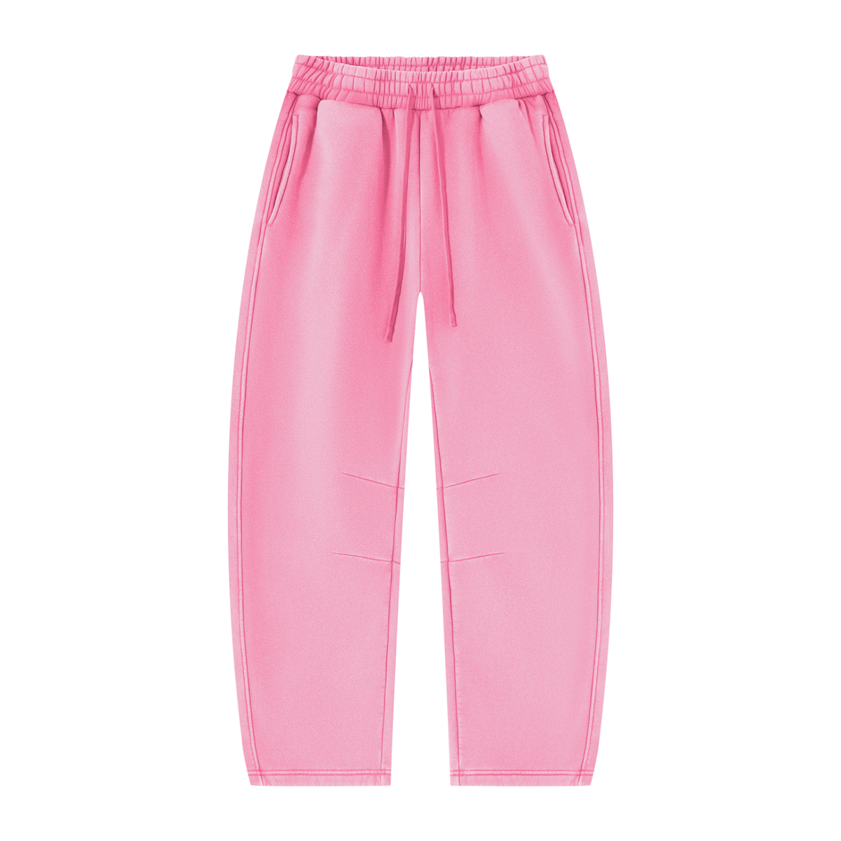 PHIEUX Vintage Wash Barrel Leg Sweatpants