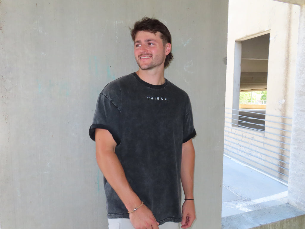 PHIEUX Washed Oversized Tee