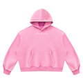 Pink PHIEUX Vintage Wash Fleece Hoodie